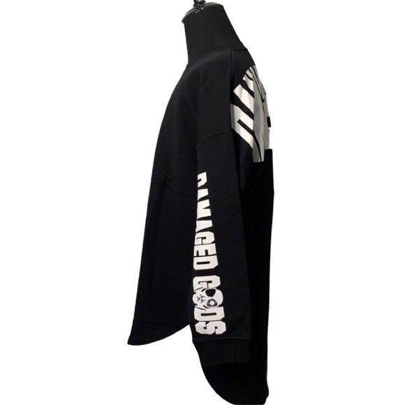 DAMAGED GOODS by Sons of Heroes Black Sweatshirt XL - Picture 3 of 6